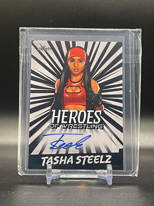 2023 Leaf Heroes of Wrestling Tasha Steelz Autograph